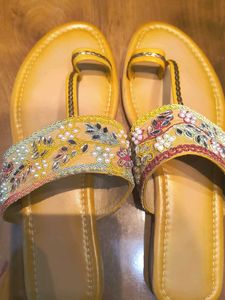 Embroidered Flats &amp; Sandals