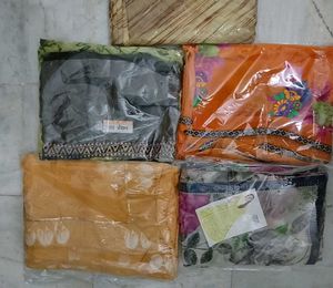 5 saree in combo