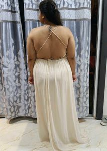 off white gown