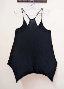 Studded Black Tank Top