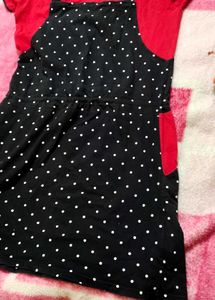Polka Dot Jumper Dress