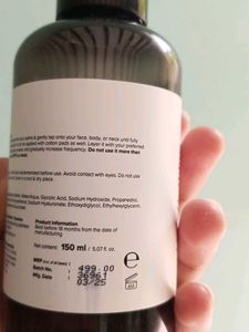 Minimalist Glycolic Acid Toner