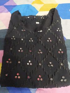 Black Kurta