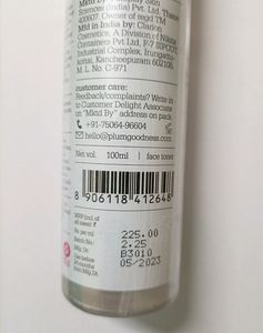 Plum Rose Water Toner