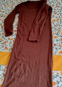 Brown Midi Dress