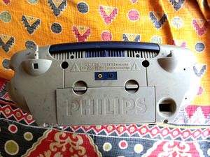 Philips VCD/Cassette/AM/FM Player