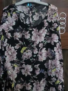 Floral Print Blouse
