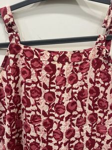 Roses Print A-line Kurta