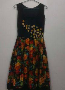 Floral Fit &amp; Flare Dress