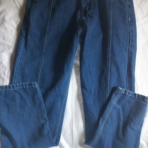 Dark Blue Denim Jeans