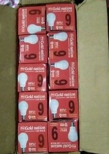 Led Bulb Pack Of 10 And 9watt