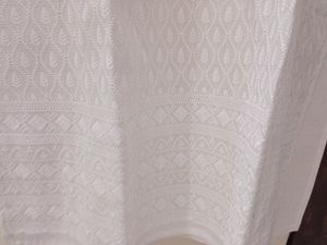 Beautiful White Pure Cotton Kurta With embroidery