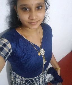 Blue Checkered Dress