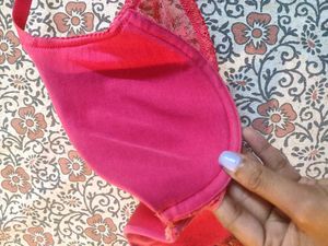 Hot Pink Zivame Pushup Bra( 34 B)