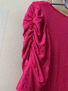 Pink Long Top