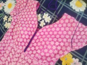 Pink Embroidered Anarkali Suit
