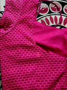 Pretty Pink Princess Cut Blouse