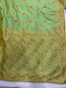 Elegant Green Saree