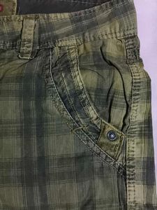 Army Style Cargo Mens Cotton Shorts