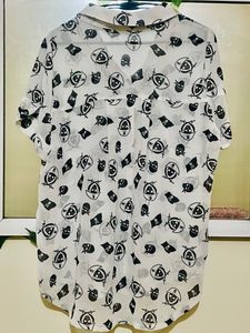 Sheer Skull Shirt
