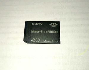 Memory Stick Pro Duo Sony Brand 2GB