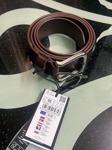 Pure Brown Leather Belt From Spain (MARP 40 Euros)