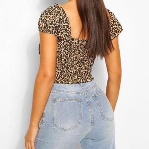 Leopard Print Top