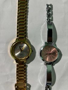 Watch Combo - Silver &amp; Golden