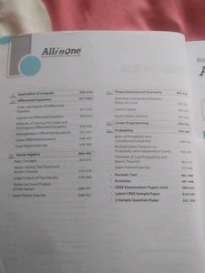 All In One Mathematics Class 12