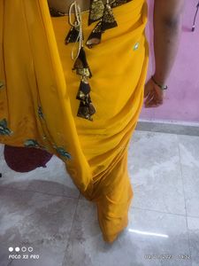 Yellow Saree