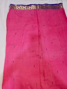 Cotton Zari ROSE SAREE
