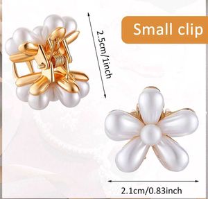 Korean style Trendy Small Pearl Hair Claw Clip (Pa