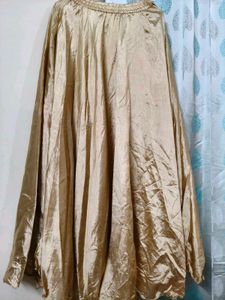 Golden Maxi Skirt