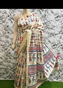 Madhubani Print Sarees With New Look