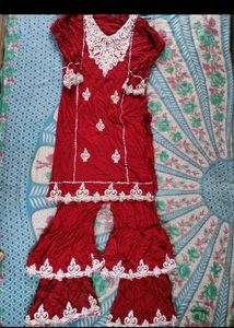 Kurta Palazzo Work Set