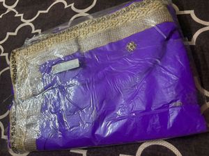 Elegant Purple Saree