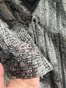 Stylish Animal Print Dress