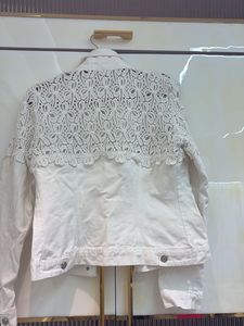 Lace Denim Jacket