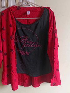 Rad Tshirt With Shirt For Women