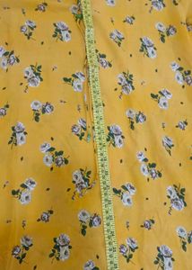 Floral Yellow Blouse