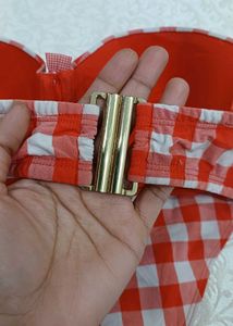 H&amp;M Gingham Bikini Set