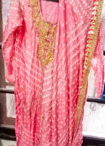 Pink Embroidered Salwar Kameez