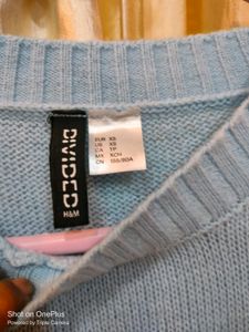 Blue cardigan / Size XS