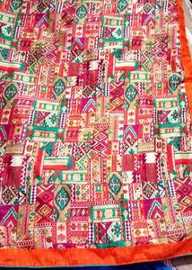 Ethnic Patchwork Saree