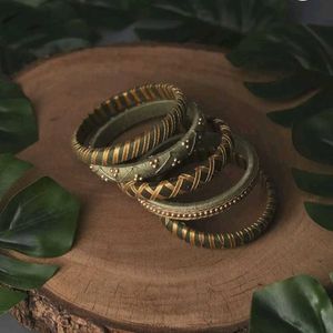 Olive Shade Bangles 💚