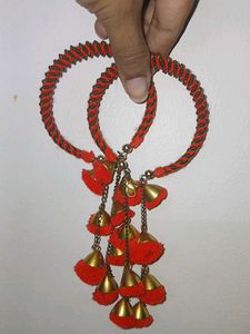 Boho Red Tassel Bracelet