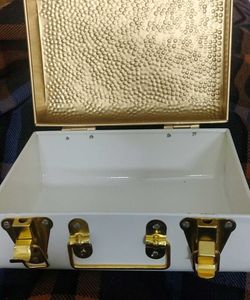 Heavy Metal Trunk For Storage
