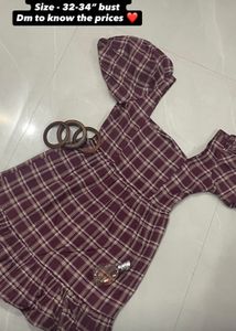 Plaid Mini Dress