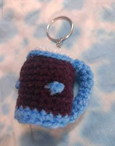 Crochet Beer Mug Keychain💫♥️