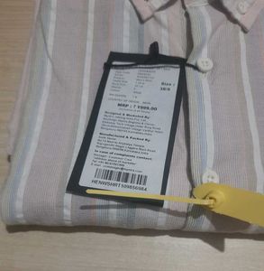 Striped Casual Shirt(M)